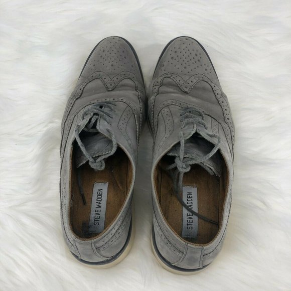 Steve Madden Men's Transfer Wingtip Shoes Size 9.5 - Picture 5 of 7